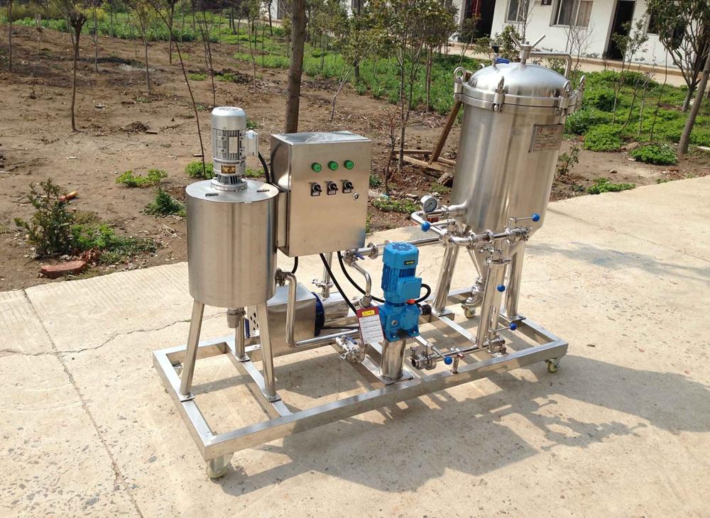 <b>How works the filtration of CRAFT BEER via the candle filters with diatomaceous earth</b>